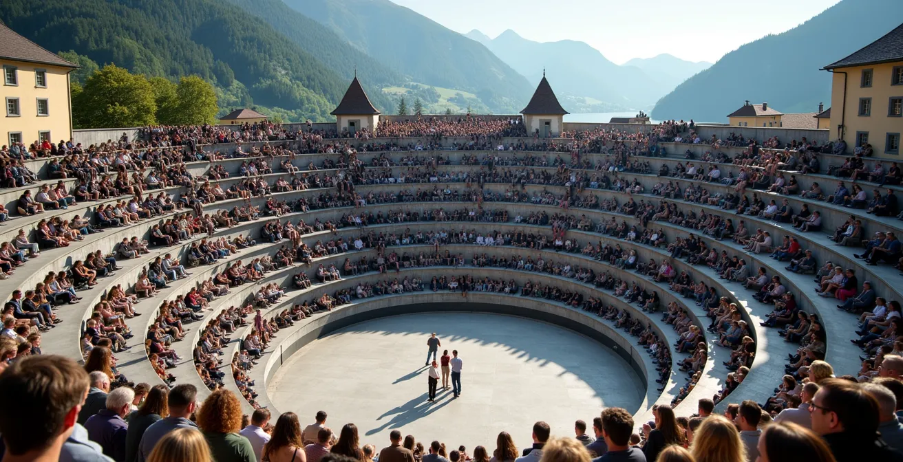 Visuelle Darstellung der Community-Aktivitätsstufen mit stillen Beobachtern, Kommentatoren und aktiven Creators