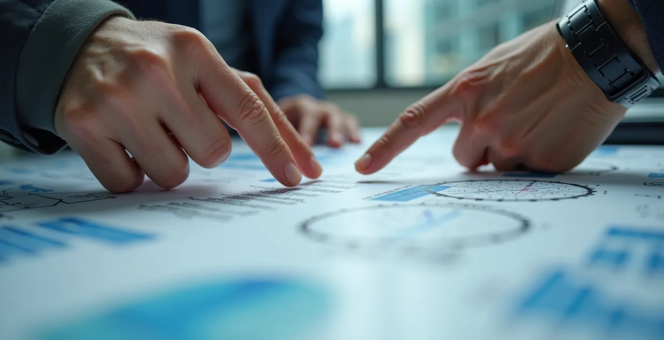 Moderne Schweizer Fachhochschule Bibliothek mit Forschern bei der Zusammenarbeit